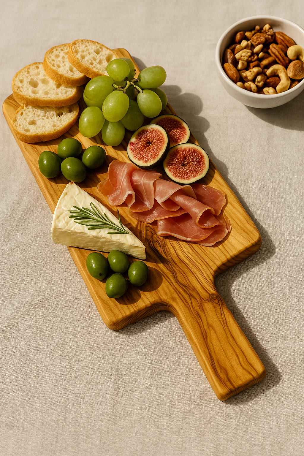 Mavi Kıyı El Yapımı Epoksi Sunum Tahtası - Görsel 2