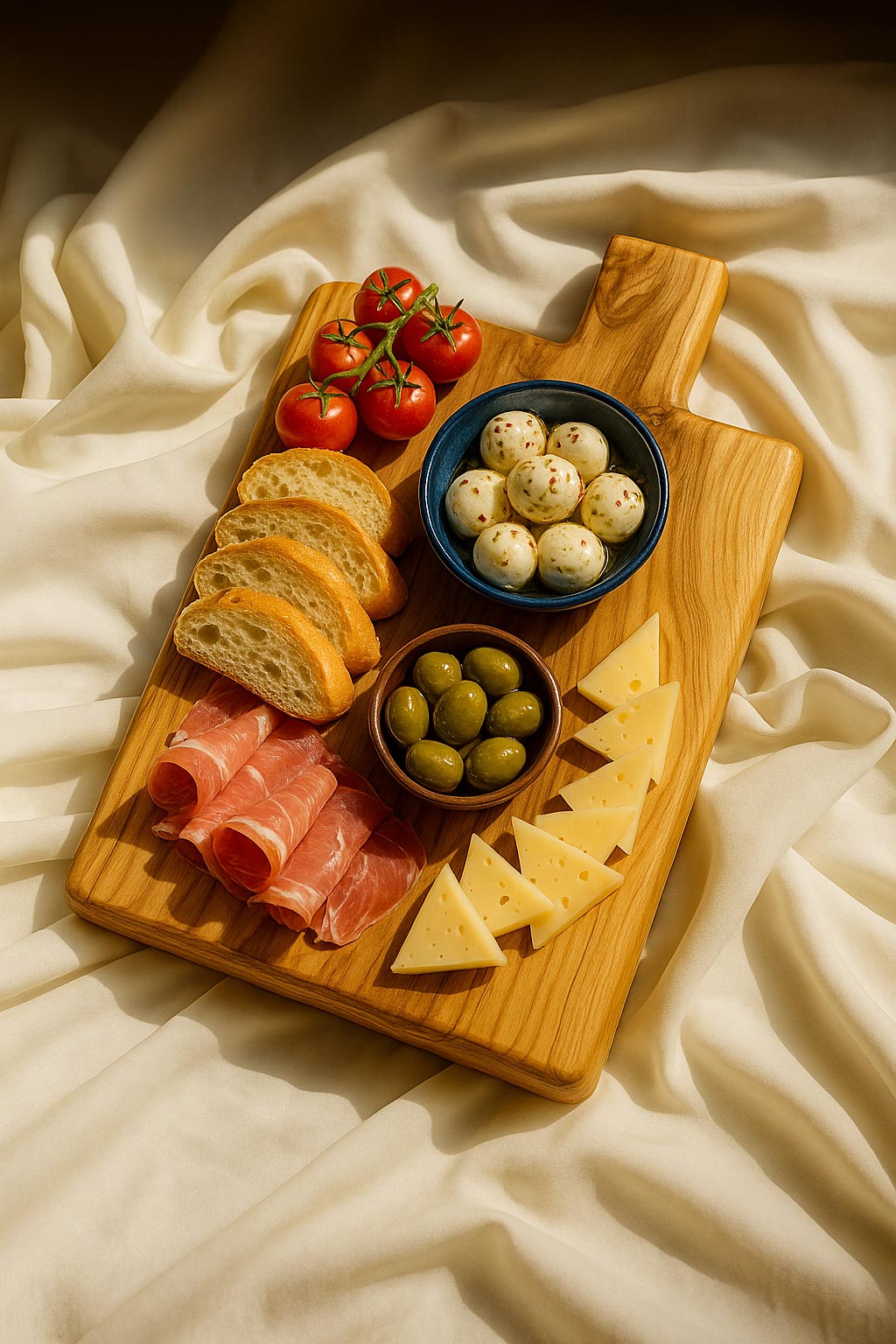 Okyanus Esintisi El Yapımı Epoksi Sunum Tahtası - Görsel 2