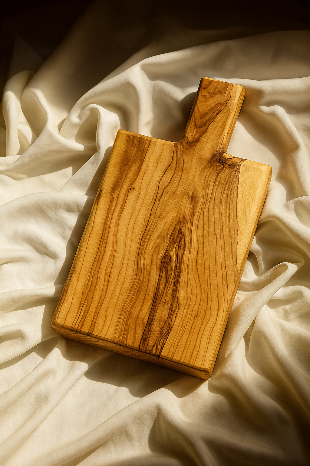 Mavi Kıyı El Yapımı Epoksi Sunum Tahtası